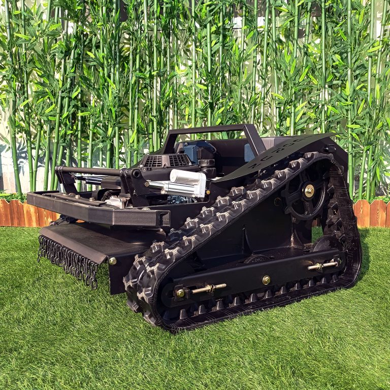 cordless robot mower slope with snow plow snow blade snow shovel snow removal machine