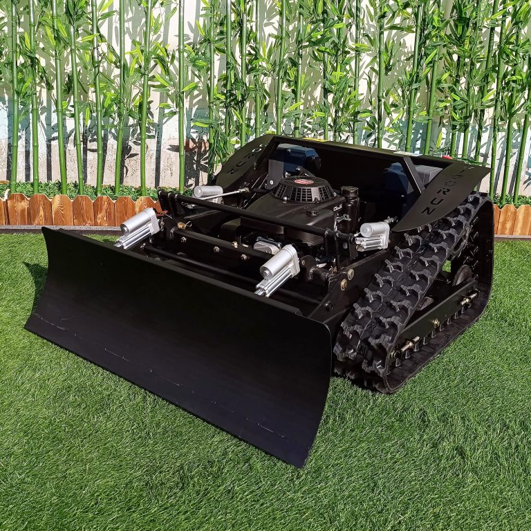 Vigorun remotely controlled tracked grass trimming machine for sale