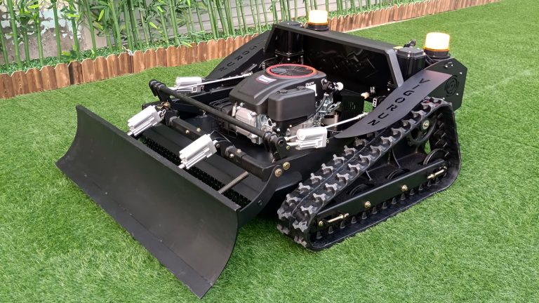 Vigorun RC track-mounted mowing robot for sale