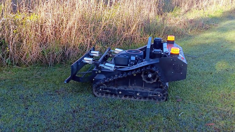 Vigorun remote control crawler tank lawn mower for sale