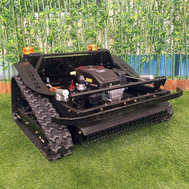 RC crawler grass trimming machine made by Vigorun Tech