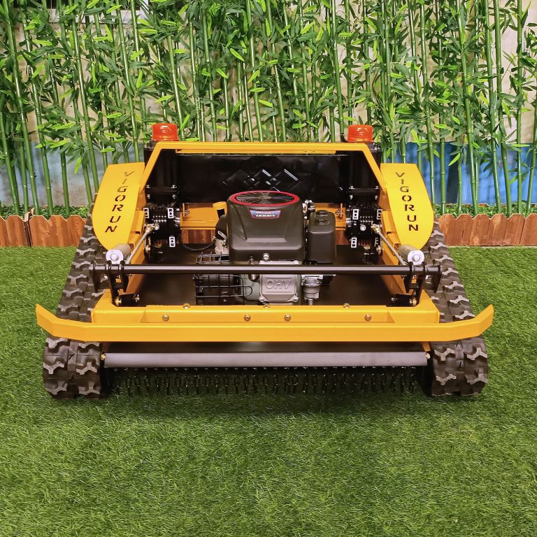 wireless wheeled lawn mower made by Vigorun Tech