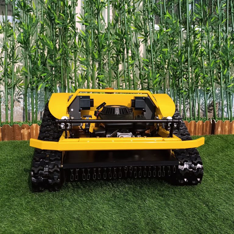 remotely controlled caterpillar bush trimmer made by Vigorun Tech