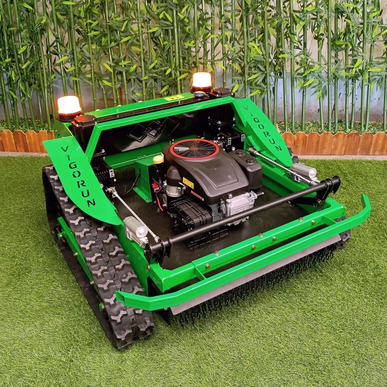 Vigorun VTLM800 remote control caterpillar weed mower for sale made by Vigorun Tech