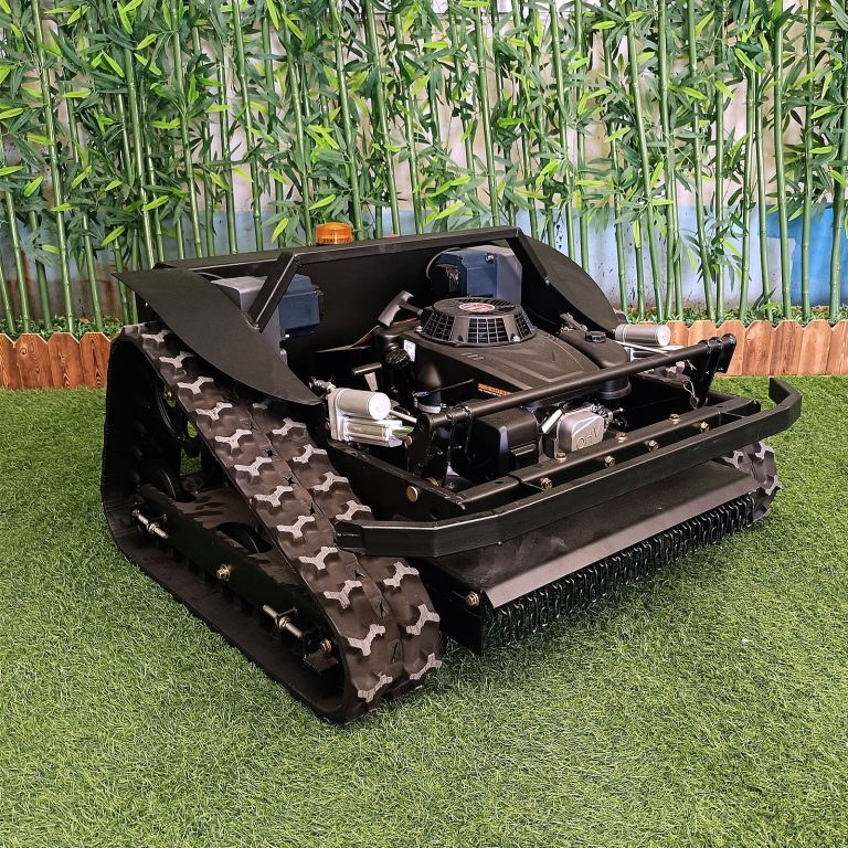 remote controlled track weed trimmer made by Vigorun Tech