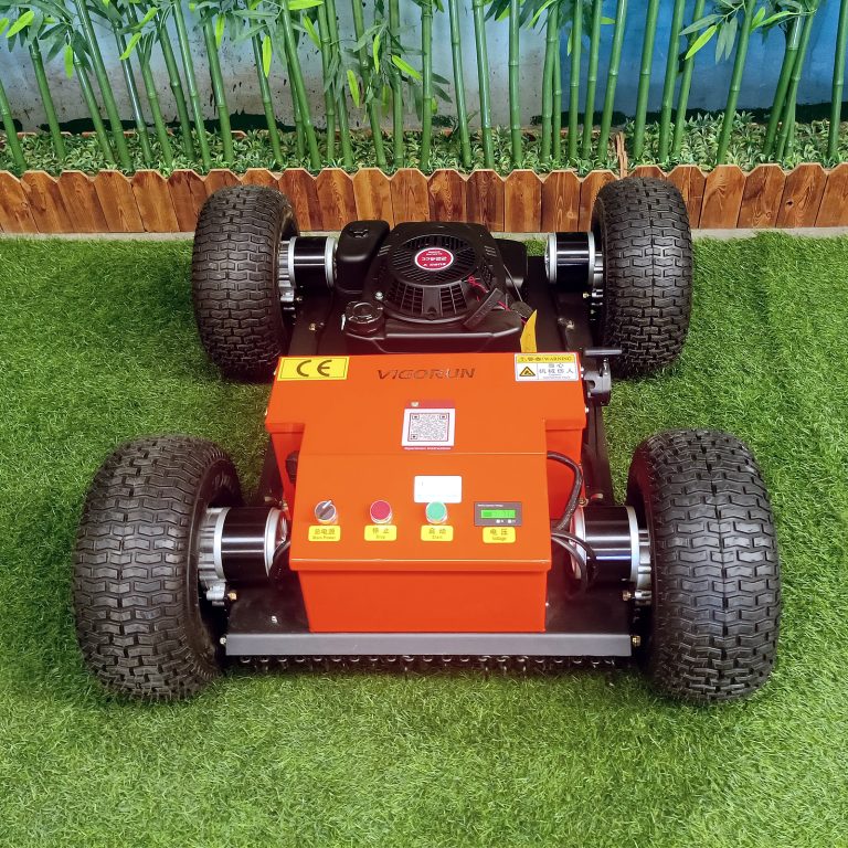 wireless radio control wheeled weeder made by Vigorun Tech